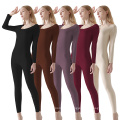 plus size underwear Long Sleeve Suits Seamless Thermal Underwear for women lingerie women women's underwear mens long johns